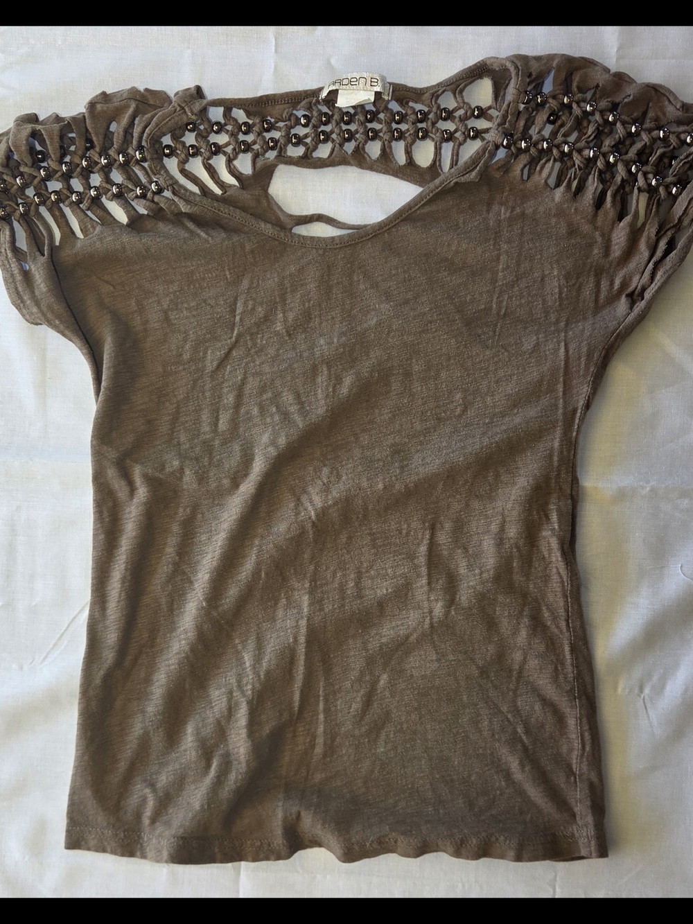 Vintage Arden B. slub knit Y2K Fairy Grunge Gritty Steampunk Light